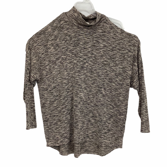 Lavender Field Cowl Neck Cold Shoulder Sweater L - Picture 2 of 5